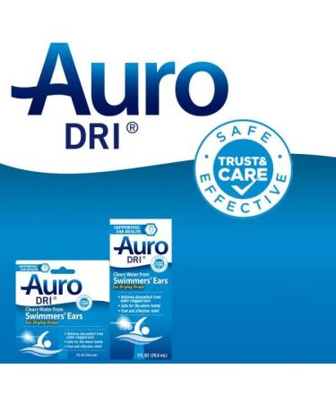 Auro Dri Swimmer's Ear Drying Drops Fast Relief 1 fl oz - Pack of 4 - Buy Online on SooperMarket.com