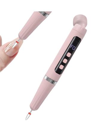 Geteawily UV Nail Lamp - 2 in 1 Electric Nail Drill Professional Nail File Nail File with Small UV Light Portable Electric Manicure Pedicure Kit for Acrylic Gel Nails Polishing Curing