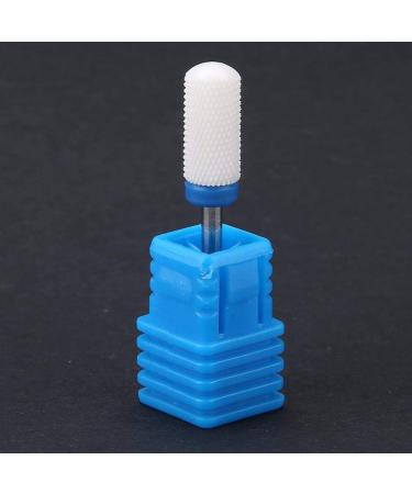 Nail Drill Bit Ceramic Nail Drill Bit Electric for Manicure Pedicure Cuticle Gel Nail Polishing Nail Art Tools Accessories for Acrylic Gel Nails for Salon Home Use (Round Head M) - Buy Online on SooperMarket.com
