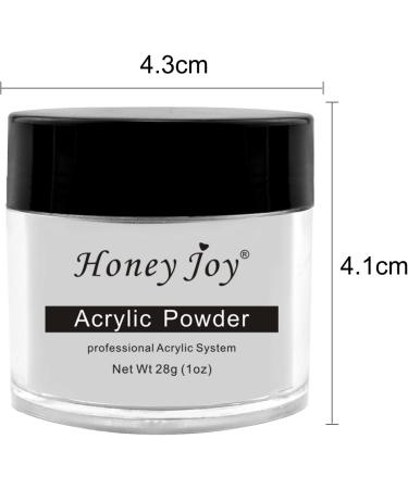 28g Acrylic Nail French Manicure Powder - Professional White HJ-NAP016 - Buy Online on SooperMarket.com