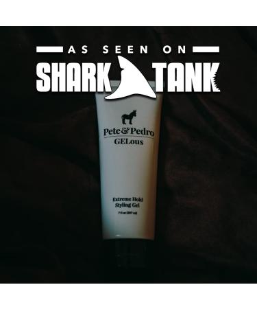 Pete & Pedro GELous - Extreme Hold Hair Gel for Men | Shark Tank Featured | Super Strong Hold & High Shine | 7 oz - Buy Online on SooperMarket.com