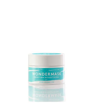 COCUNAT | Wondermask | Cleansing Face Mask | Detoxifies Exfoliates and Closes and Refines Pores | Clay Mask | Combination and Oily Skin | Mattifies | Eliminates Impurities | Blemishes | Acne | 50 ml