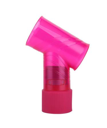 Magic Hair Roller Drying Diffuser Blow Dryer Wind Curl Hair Dryer Cover Hair Styling Tools (Pink)