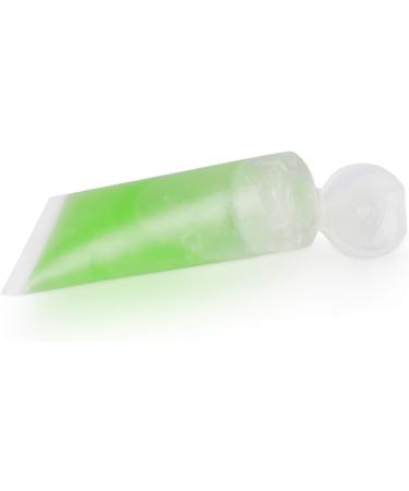 Alledomain 6Pcs 30g/30ml Empty Squeezable Soft Plastic Tubes Refillable Cosmetic Sample Vial Container with Flip Caps for Cream Shampoo Cleanser Shower Gel Lotion - Include Funnels Labels - Buy Online on SooperMarket.com