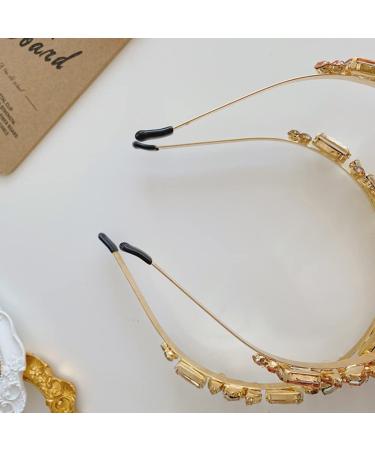 Teensery Alloy Rhinestone Headband - Sparkling Crystal Hairband for Women and Girls (Green) - Buy Online on SooperMarket.com