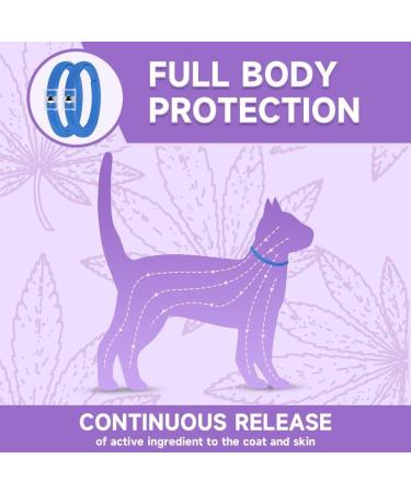 Cat Repellent Treatment Adjustable Cat Repellent Collars Natural Protection Repellent Collar for Cats Water Resistant Repellent Collar for Cats Small-Medium-Large Light Blue 2pack - Buy Online on SooperMarket.com