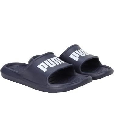 PUMA Unisex Divecat V2 Lite Flip-Flops - Peacoat Puma White | Size 48.5 EU - Shop Internationally - Buy Online on SooperMarket.com