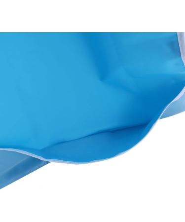Adult Bib Waterproof Adult Elder Mealtime Bib Clothes Clothing Protector Dining Aid Ideal for Inconvenience People(Sky Blue) - Buy Online on SooperMarket.com