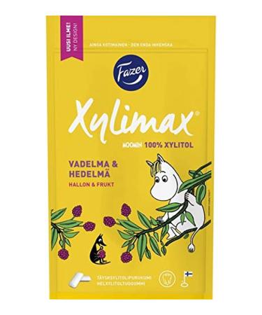 Fazer Moomin Raspberry & Fruit Chewing Gum 20 Packs of 100g