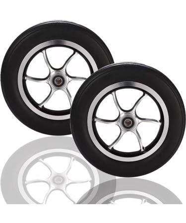 Wheelchair Front Wheel 10In Front Wheelchair Solid Wheel Replacement for Disabled Vehicles Electric Wheelchairs Front Wheel Replacement 2 Pack - Buy Online on SooperMarket.com