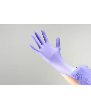 Diamond Gloves 8 mil Nitrile Examination Gloves - Large (500pcs/case) - Chemo Tested High Risk - 11in Cuff - P/F - Buy Online on SooperMarket.com