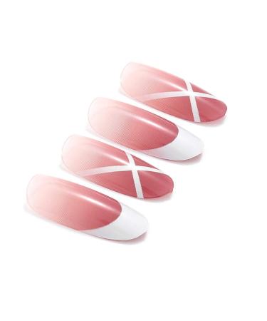 Brishow Coffin Pink Artificial Nails - 24pcs Ballerina Acrylic Press On Full Cover for Women & Girls - Fast International Shipping - Buy Online on SooperMarket.com