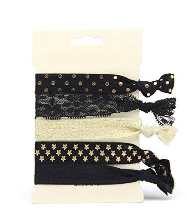 Yikimira 50-Piece No Wrinkle Elastic Hair Ties - Colorful Ponytail Holders for Girls Women Teens & Children | Stylish Hair Accessories - Buy Online on SooperMarket.com