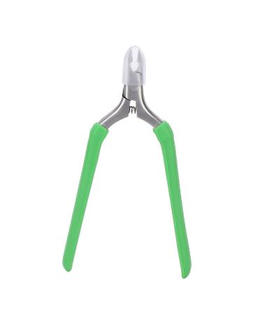 Hangnail Remover Nippers Silicone Stainless Steel Cuticle Cutter Spring Design Nail Clippers for Pedicure Shop for Manicure Store for Go Out for Travel