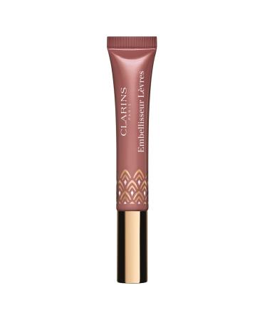 Clarins Natural Lip Perfector | Sheer Finish Lip Gloss | Instant 3D Shine | Nourishing  Hydrating  Softening and Lip Plumping | Contains Natural Plant Extracts With Skincare Benefits | 0.35 Oz 16 - Intense Rosebud
