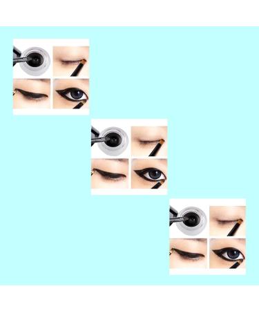 Gel Eyeliner Pot Lasting Gel Eyeliner | Gel Eyeliner with Brush Beauty Cosmetic Last for All Day Long(Black 0.18oz./5g) - Buy Online on SooperMarket.com