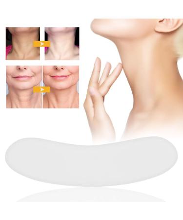 Reusable Washable Silicone Anti-wrinkle Neck Pads Transparent and Super Soft Neck Lines Removal Patches Skin Care for Remove Wrinkles Lifting and Tightening