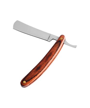 XiaoXIN Razor Shaving Knife for Beard Grooming Folding Razor with Straight Wooden Handle Professional Barber Shaving Tool