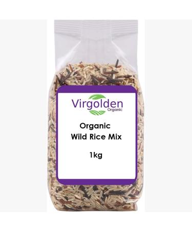 Organic Wild Rice Mix 1kg by Virgolden Organic