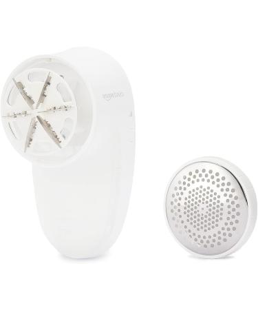 Amazon Basics Battery Operated Fabric Shaver | Lint & Fuzz Remover - 2 Spare Blades | International Shipping Available - Buy Online on SooperMarket.com