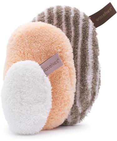 Reusable Sustainable Wash Set Apricot Cosmetic Bag with Makeup Pad Toner and Exfoliator Washable Perfect Travel Set for Women Teens Adults - Buy Online on SooperMarket.com