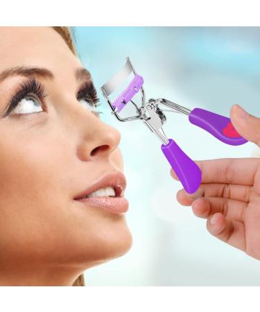 Eyelashes Curler with Comb Eye Lash Curler Separated Lashes Curler Steel Wide Angle Eyelash Comb Eye Makeup Tool Lash Curler for Girls Women - Buy Online on SooperMarket.com