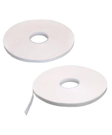 DGQ 2 Rolls Quilting Tape Wash Away Tape 1/4 Inch x 22 Yard Quilting Sewing Tape Sticky Fabric Tape Double-Sided Adhesive Cloth Tape