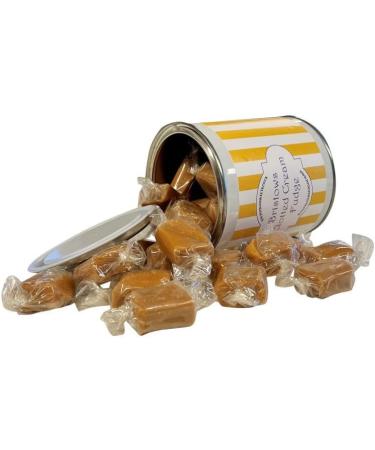 Personalized Customise With Your Own Message 250g Paint Pot Tin of Bristow's Clotted Cream Fudge - Buy Online on SooperMarket.com