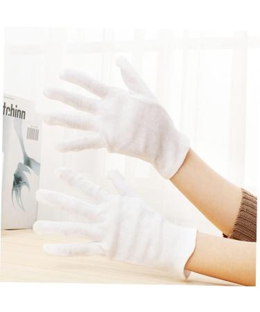 JECOMPRIS Hand Moisturizer Gloves 24 Pairs Cosmetic Moisturizing Gloves White Cotton Gloves Work White Gloves Wen Wan Working Gloves - Buy Online on SooperMarket.com