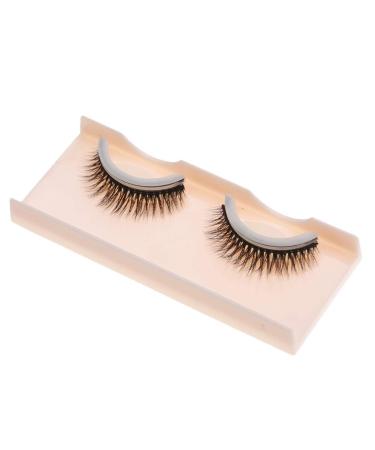 False Eyelashes 3D Professional Self Adhesive Eyelashes No Stimulation False Eyelashes Extension Handmade False Eyelashes Set Reusable Soft and Comfortable Makeup Thick Fake Eye Lashes(3D-05)