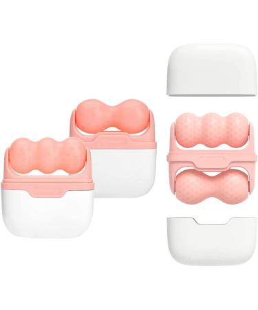 Buy Ice Roller for Face & Eyes - 2 in 1 Facial Skin Care Tool | Reduce Puffiness & Relieve Migraine - Pink Carry Case Included - Buy Online on SooperMarket.com