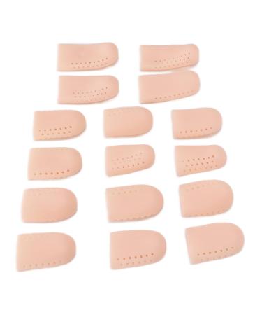 16 Pack Toe Protection Caps - Gel Caps for Missing Toenails Ideal for Walking & Running - Protect Your Toes Today! - Buy Online on SooperMarket.com