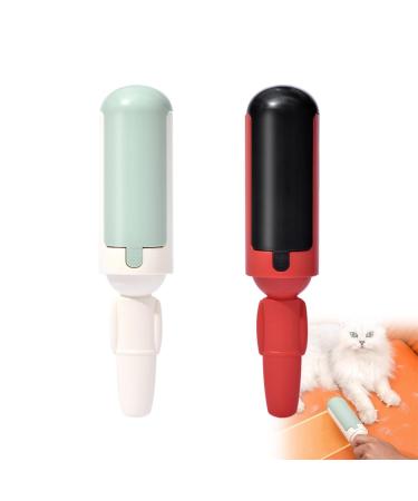 2 pieces of lint roller hair: animal hair remover lint roller for cat hair and dog hair reusable lint rolls for animal hair lint roller suitable for lint brush animal hair on sofa