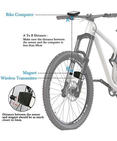 Waterproof Wireless Bicycle Speedometer LCD Odometer | Multi-Function Bike Computer - Buy Online on SooperMarket.com