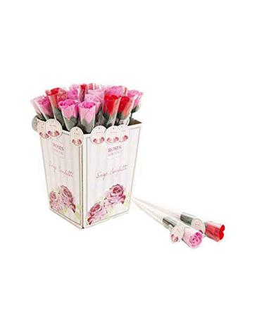 Bath salt roses set of 3 - bath confetti bath additive bath crystals wellness gift