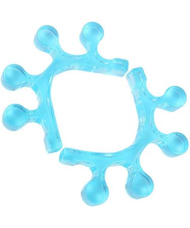 Silicone Gel Shoe Separator Pair for Valgus Adjuster & Lengthening - Blue Orthotic Shoe Padding for Comfort and Support - Buy Online on SooperMarket.com