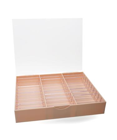Portable Acrylic Case For Prevent Dust And Dirt Maintain The Cleanliness Suitable For Salons And Personal Use Adjustable Storage Solution