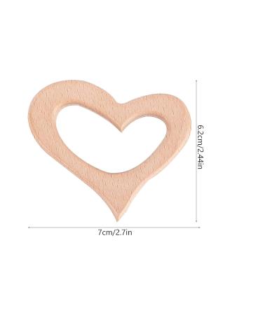 Bestoyard 10pcs Wooden Baby Chew Toys | Kid Teether Toys | Lovely Designs - Buy Online on SooperMarket.com