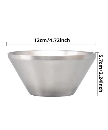 Folpus Stainless Steel Shaving Soap Bowl - Durable Shaving Cup for a Perfect Shave - Buy Online on SooperMarket.com