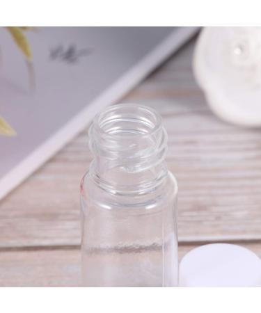 Buy Kallory 25 Mini Sample Bottles 10ml - Refillable Transparent Cosmetic Containers for Shampoo & Lotion - Ideal for Travel & Samples - Buy Online on SooperMarket.com