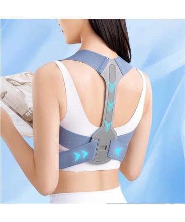 DFHBFG Straight Back Artifact Hunchback Orthotic Posture with Invisible Sitting Posture Spine Column(Size:Small) Small D