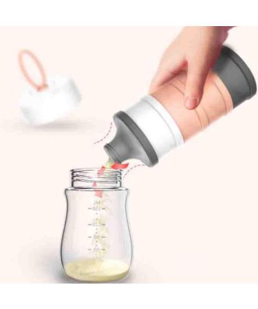 Kaptin Non-Spill Portable Baby Milk Powder Dispenser - BPA Free Snack Container (Pink) | 4 Feeds - Buy Online on SooperMarket.com