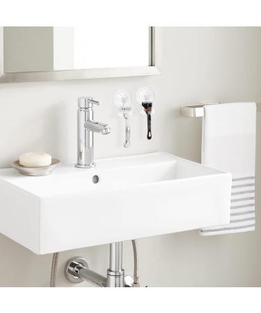 Linkida 3 Series Pack Razor Holder for Shower - Suction Wall Mount for Venus Platinum Fusion 5 Proshield ProGlide & MACH 3 Classic - Ideal Bathroom Organizer - Buy Online on SooperMarket.com
