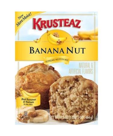 Krusteaz Banana Nut Muffin Mix (Pack of 2)