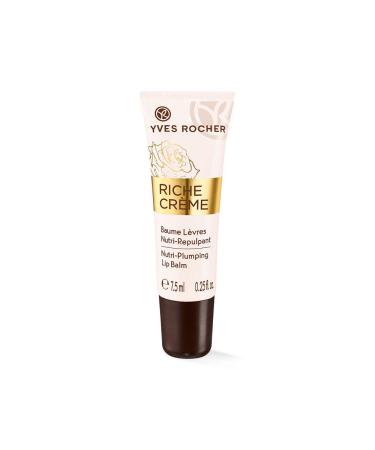 Yves Rocher Riche cr me upholstery lip care |Care for the lips |The Lip Balm nourishes and smoothes the lips |Intensive lip balm for delicate lips 7.5 ml (1 Pack)