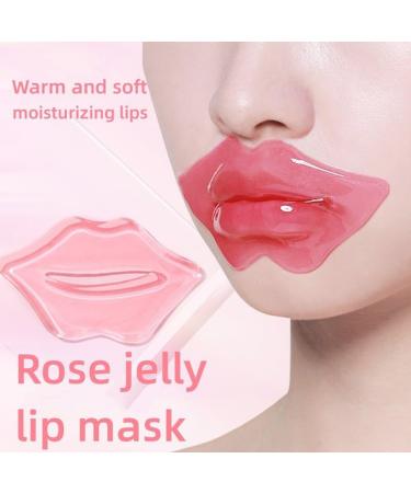 Buy Lip Mask - 30 Collagen Crystal Lip Masks & Moisturizing Cream for Plumping & Hydrating Lips - International Shipping Available - Buy Online on SooperMarket.com