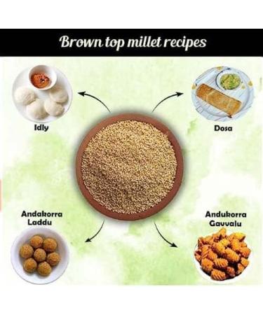 nalAmudhu Browntop Millet | Korale | Urochloa Ramosa Millet 453.5g | 1-lbs - Buy Online on SooperMarket.com