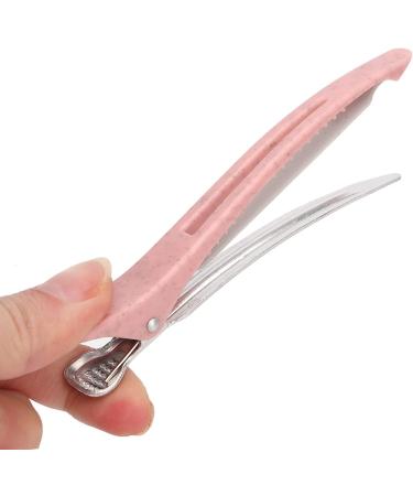 Hair Clip Portable ABS Sectioning Hair Clip with Silicone Band for Hair Salon - Buy Online on SooperMarket.com