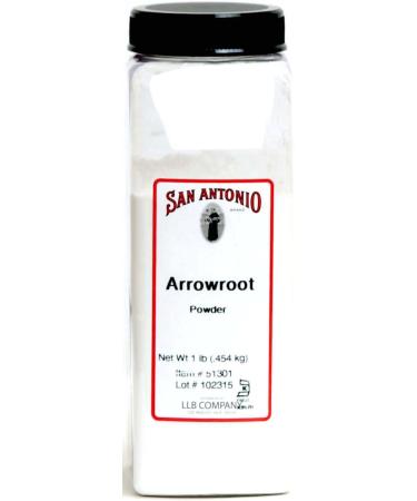 1-Pound Premium Ground Arrowroot Powder, Starch, Flour, (Maranta arundinacea)
