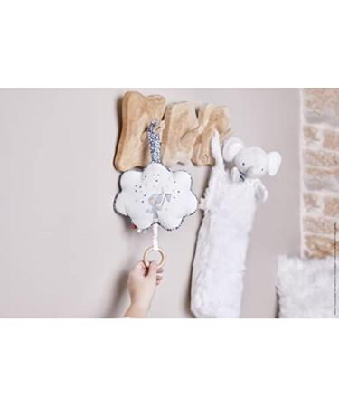 Kaloo Petites Chansons Grey Elephant Hand Puppet Plush 24 cm - Soft Toy for Babies - Early Learning Toy - Buy Online on SooperMarket.com